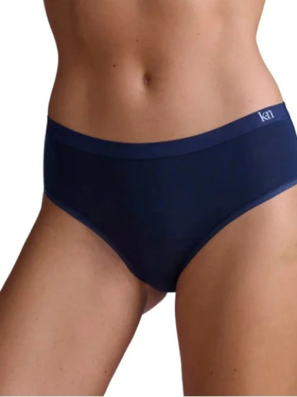 NWT Karen Neuburger Modal Hipster 6-Pack - Navy, Gray, Pink, White & Beige L
